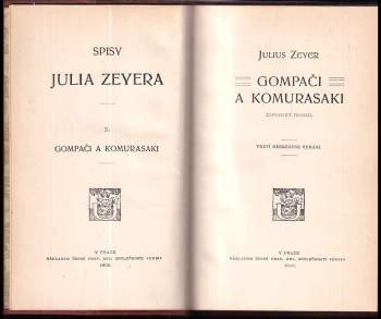 Julius Zeyer: Gompači a Komurasaki
