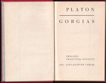 Platón: Gorgias