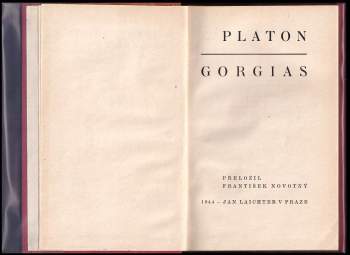 Platón: Gorgias