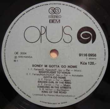 Boney M.: Gotta Go Home