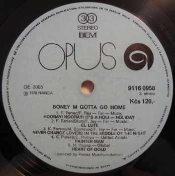Boney M.: Gotta Go Home