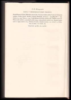 F. D Klingender: Goya v demokratické tradici