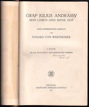 Ede Wertheimer: Graf Julius Andrássy