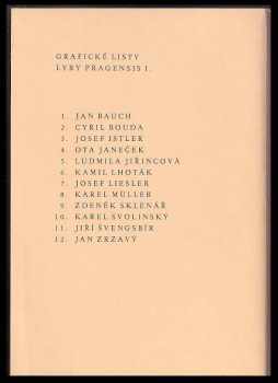 Grafické listy Lyry Pragensis