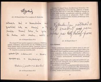 Jan Jeřábek: Grafologie