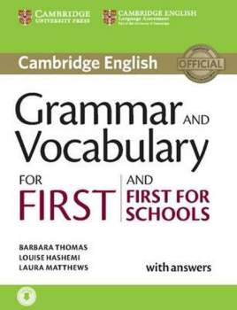 Grammar and vocabulary for first and first for schools