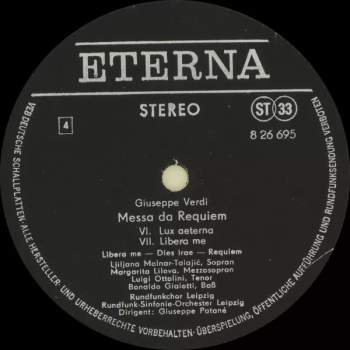 Giuseppe Verdi: Verdi Messa Da Requiem