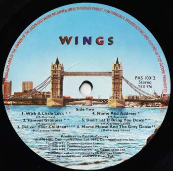 Wings: London Town