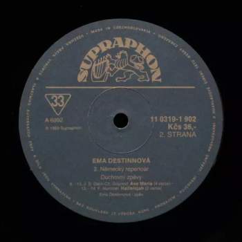 Emmy Destinn: 2/ Německý Repertoár 2xLP + BOOKLET