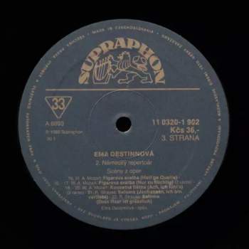 Emmy Destinn: 2/ Německý Repertoár 2xLP + BOOKLET