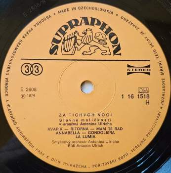 Antonín Ulrich: Za Tichých Nocí