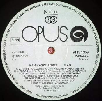 Elán: Kamikadze Lover