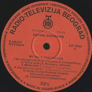Demis Roussos: My Only Fascination