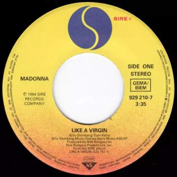 Madonna: Like A Virgin