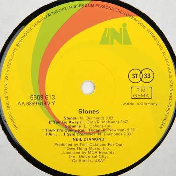 Neil Diamond: Stones