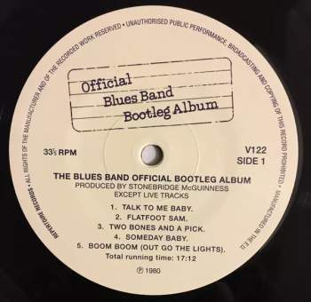 The Blues Band: Official Blues Band Bootleg Album