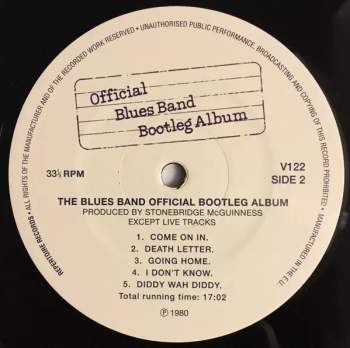 The Blues Band: Official Blues Band Bootleg Album