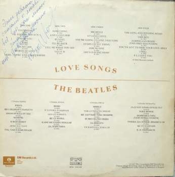 The Beatles: Love Songs