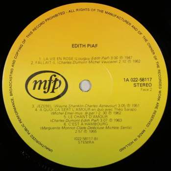 Edith Piaf: Edith Piaf