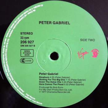 Peter Gabriel: Peter Gabriel