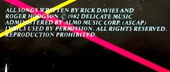 Supertramp: "...Famous Last Words..."