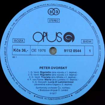 Peter Dvorský: Peter Dvorský