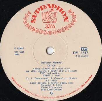 The Czech Philharmonic Orchestra: Kytice