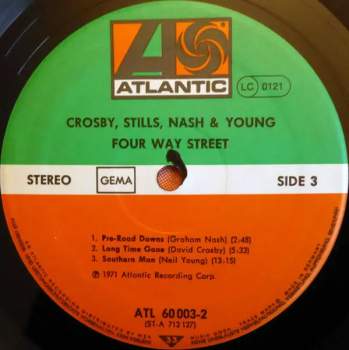 Stills, Nash & Young Crosby: 4 Way Street