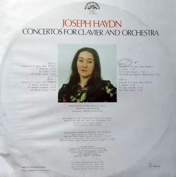 Joseph Haydn: Concertos For Clavier And Orchestra (2xLP) (80 1)