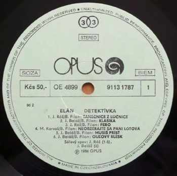 Elán: Detektívka
