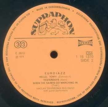 Slide Hampton: Euro Jazz