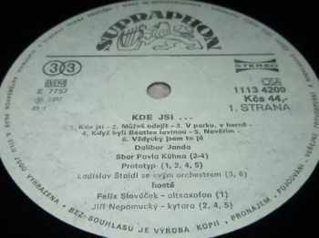 Dalibor Janda: Kde Jsi?
