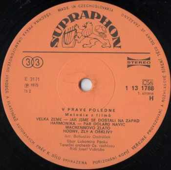 Czechoslovak Radio Dance Orchestra: V Pravé Poledne (Melodie Z Filmů)