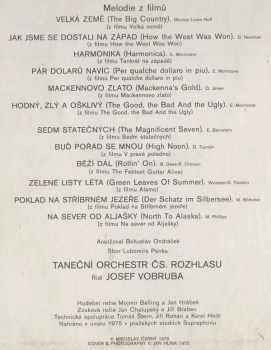 Czechoslovak Radio Dance Orchestra: V Pravé Poledne (Melodie Z Filmů)