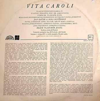 Prague Madrigal Singers: Vita Caroli ― Vlastní Životopis Karla IV.