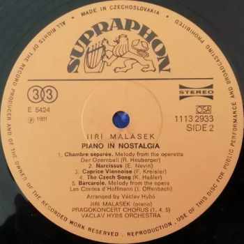 Václav Hybš Orchestra: Nostalgický Klavír / Piano In Nostalgia CLR