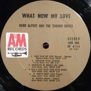 Herb Alpert & The Tijuana Brass: What Now My Love