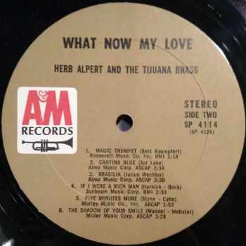 Herb Alpert & The Tijuana Brass: What Now My Love