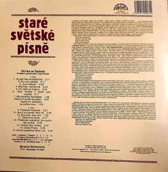Musica Bohemica: Staré Světské Písně
