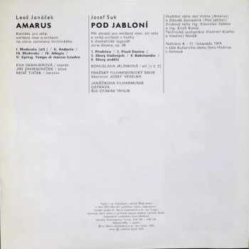 Josef Suk:  Amarus / Pod Jabloní