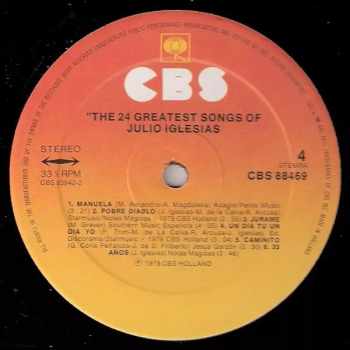 Julio Iglesias: The 24 Greatest Songs