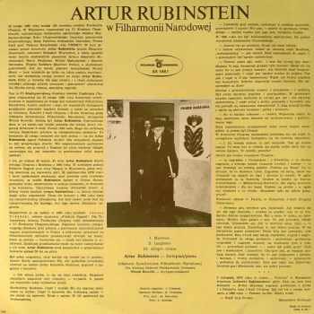 Frédéric Chopin: Artur Rubinstein W Filharmonii Narodowej 