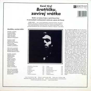 Karel Kryl: Bratříčku, Zavírej Vrátka