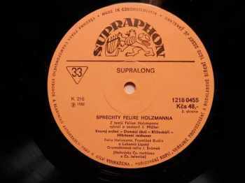 Felix Holzmann: Šprechty Felixe Holzmanna