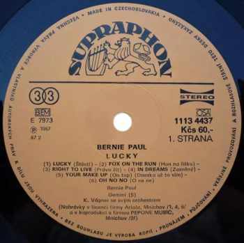 Bernie Paul: Lucky