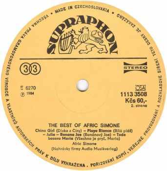 Afric Simone: The Best Of Afric Simone