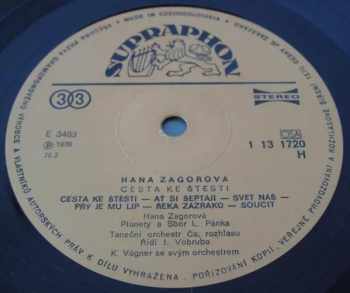 Hana Zagorová: Cesta Ke Štěstí