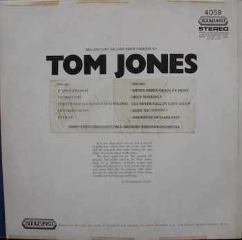 Alan Caddy Orchestra & Singers: Million Copy Sellers Made Famous By Tom Jones