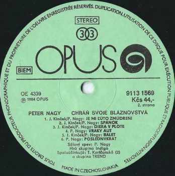 Peter Nagy: Chráň Svoje Bláznovstvá