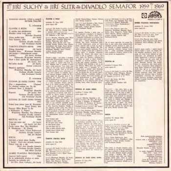 Jiří Suchý & Jiří Šlitr: Divadlo Semafor 1959 - 1969 (1-3)